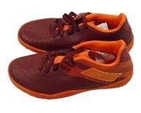 Vínovo-oranžové sálové boty Kipsta vel.29