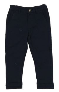 Tmavomodré chino kalhoty Denim Co.
