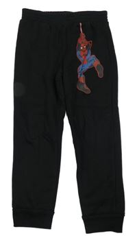 Černé tepláky se Spidermanem