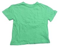 Zelené tričko s kapsičkou zn. H&M