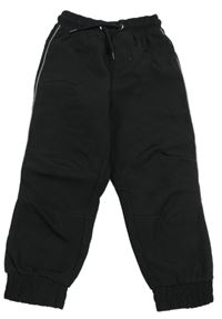 Černé softshellové cuff kalhoty Kiki&Koko
