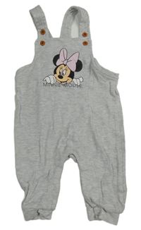 Šedé laclové tepláky s Minnie Disney