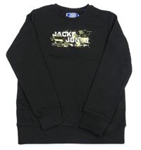 Černá mikina s potiskem Jack & Jones
