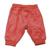 Korálové sametové tepláky Zeeman