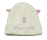 Smetanová čepice - jednorožec