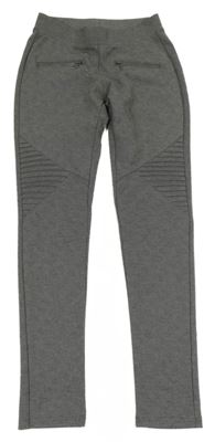 Šedé melírované tregíny se zipy C&A