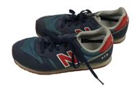 Tmavomodro-petrolejové botasky s písmenem vel.37