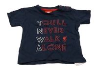 Tmavomodré fotbalové tričko - FC Liverpool