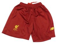 Rubínové fotbalové kraťasy  FC Liverpool New Balance 