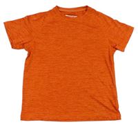 Oranžové melírované funkční sportovní tričko Mountain Warehouse