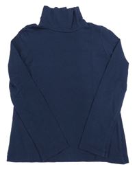 Tmavomodré triko s rolákem C&A