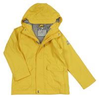 Žlutá nepromokavá jarní bunda s kapucí Topolino