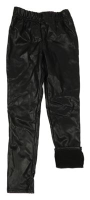 Černé potažené legíny Orchestra 