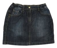 Tmavomodrá riflová sukně Tape a L´oeil