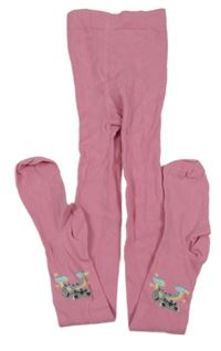 Růžové punčocháče s koalami Alive