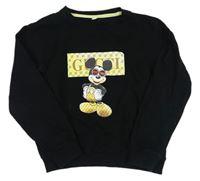 Černá mikina s Mickey