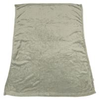 Šedá plyšová deka 