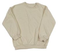 Smetanová melírovaná mikina F&F