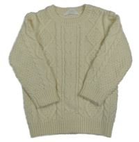 Smetanový vzorovaný svetr PRIMARK