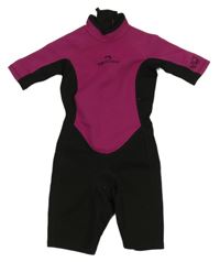 Černo-malinový neopren s logem TRIBORD