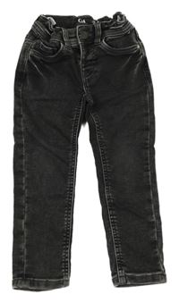 Tmavošedé slim teplákové rifle C&A