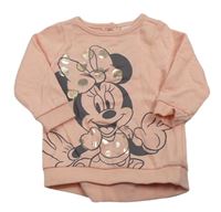 Růžová mikina s Minnie Disney