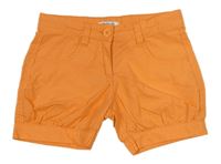 Oranžové plátěné kraťasy LaRedoute