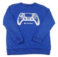 Safírová mikina s ovladačem - PlayStation George