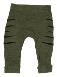 Khaki tepláky s pruhy F&F