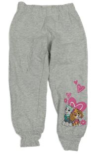 Šedé melírované tepláky se Skye a Everest Nickelodeon