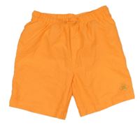 Neonově oranžové plážové kraťasy Primark