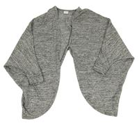 Šedý melírovaný úpletový cardigan F&F