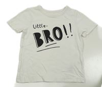 Bílé tričko s nápisem George