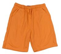 Oranžové teplákové kraťasy Matalan
