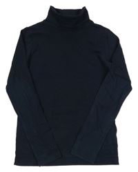 Tmavomodré triko s rolákem Name it