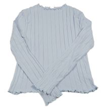 Lila žebrované triko Yigga