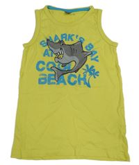 Žluté tílko se žralokem Dopodopo