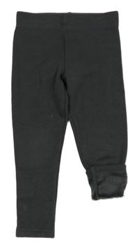 Tmavošedé thermo legíny Primark
