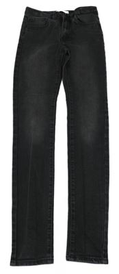 Tmavošedé high rise super skinny rifle Levi´s