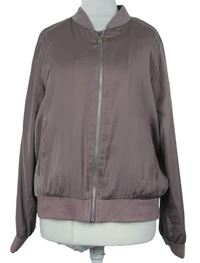 Dámský světlevínový šusťákový bomber New Look 