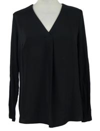 Dámské černé volné triko Dunnes 