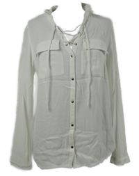 Dámská bílá halenka se šněrováním Street One 