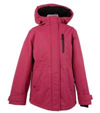 Dámská růžová šusťáková zimní funkční bunda s kapucí George