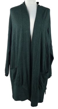 Dámský tmavozelený svetrový cardigán Atmosphere 