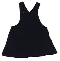 Černé teplákové laclové šaty H&M