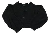 Černé žinylkové bolerko Kylie