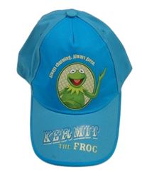 Modrá kšiltovka s Kermitem ze Sezamové ulice