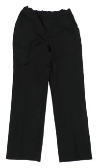 Černé společenské kalhoty s puky H&M