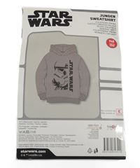 Nové - Šedá mikina s kapucí - Star Wars 