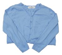 Modrý propínací svetr H&M
